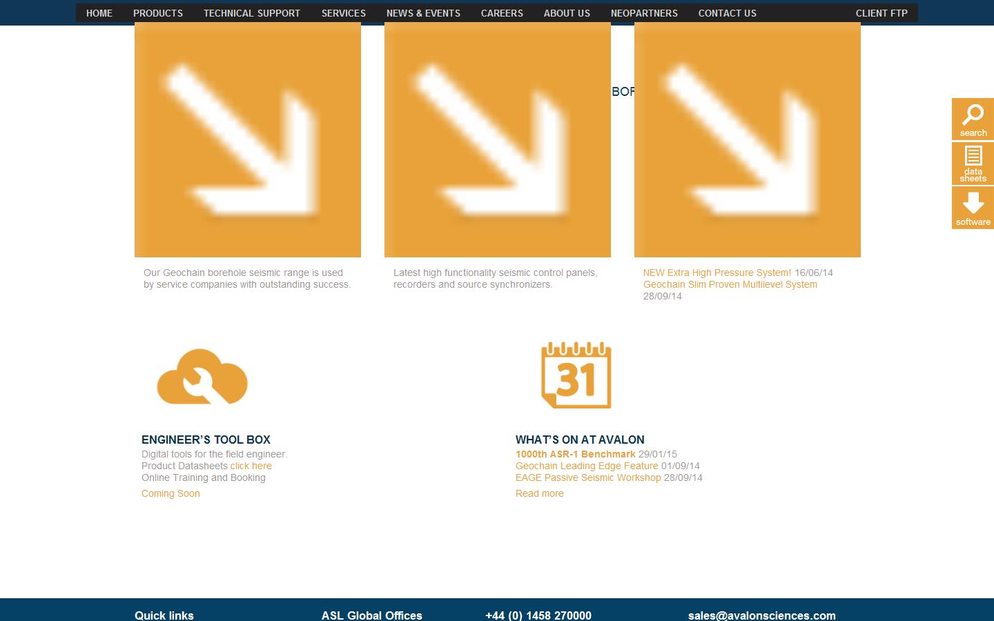 Avalon Sciences Website