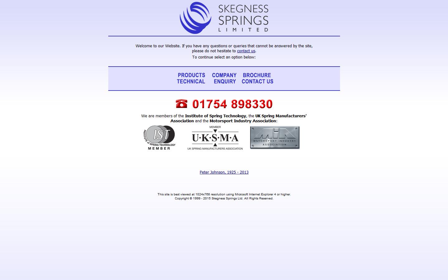 Skegness Springs Website