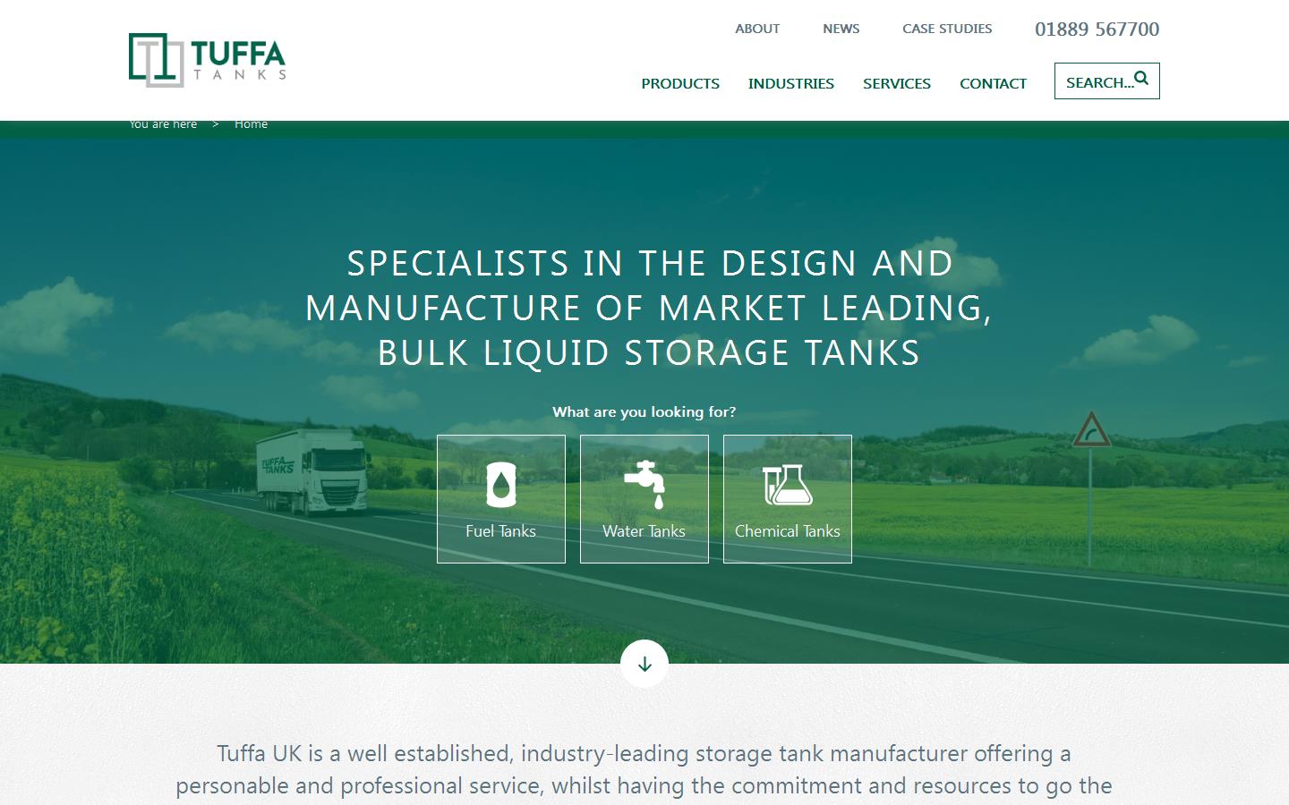 Tuffa UK Ltd Website