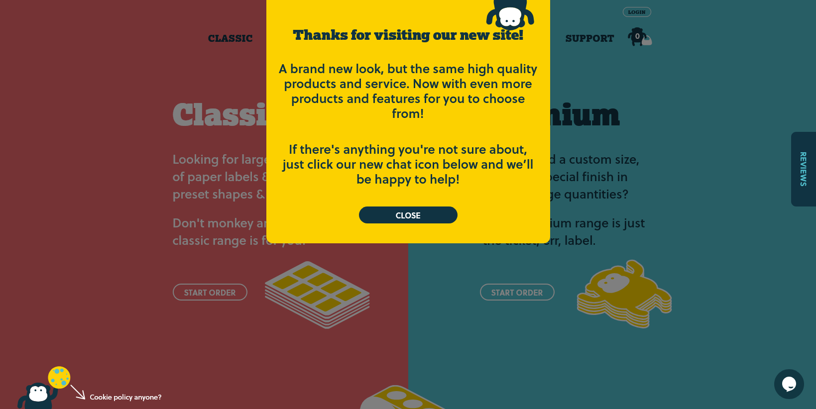 LoadzaLabels.com Website