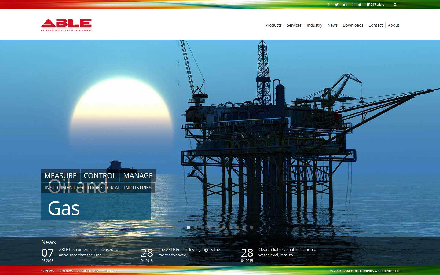 Able Instruments Website