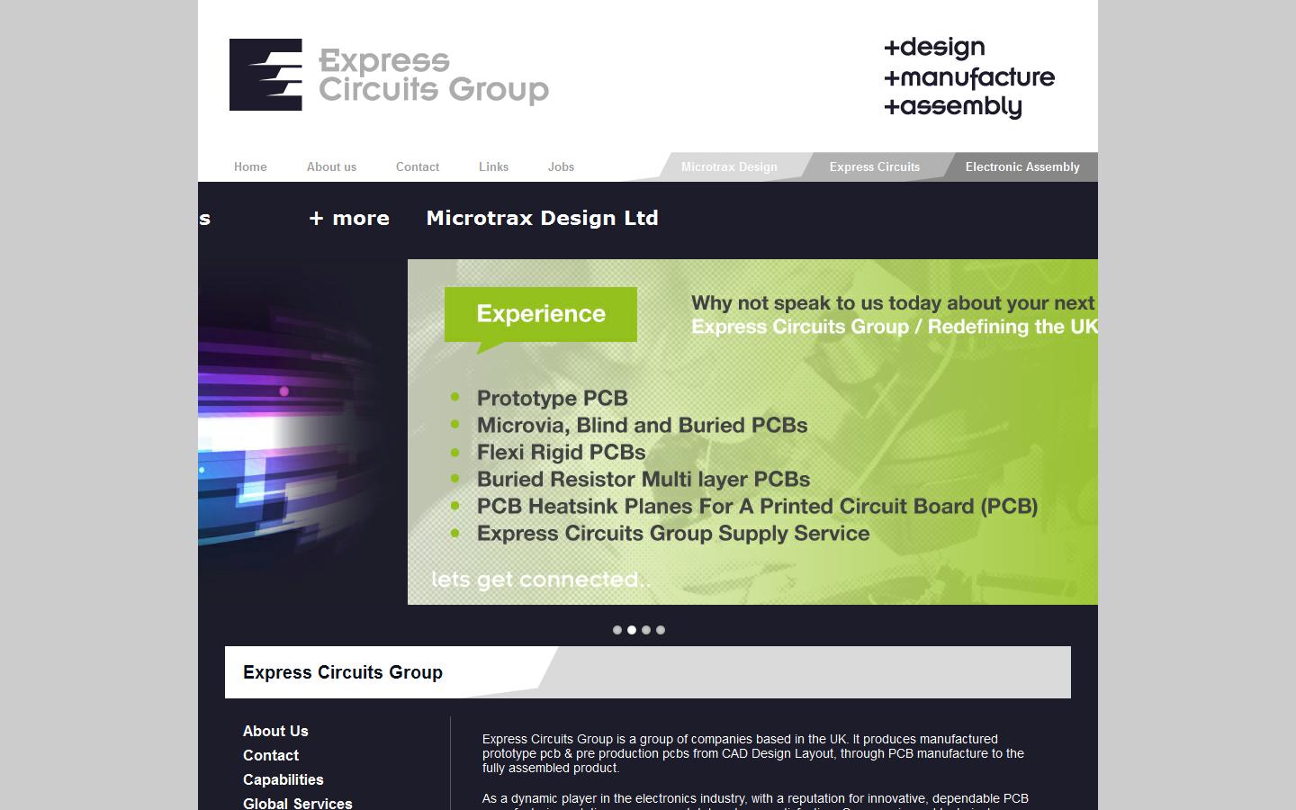 Express Circuits Group Website
