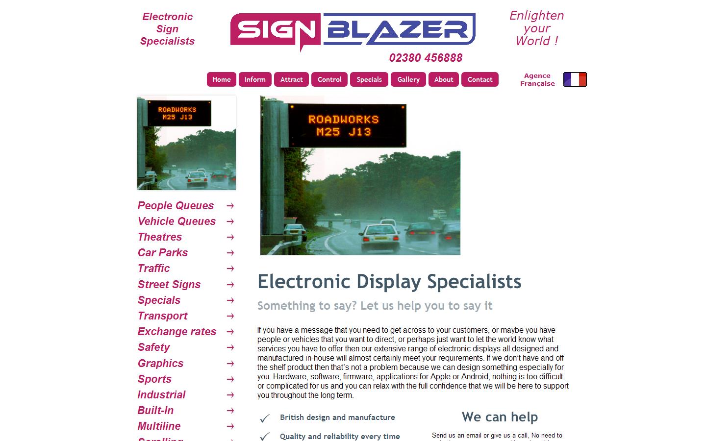 Signblazer Website
