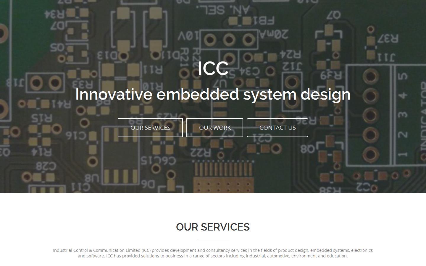 Industrial Control & Comunication Ltd Website