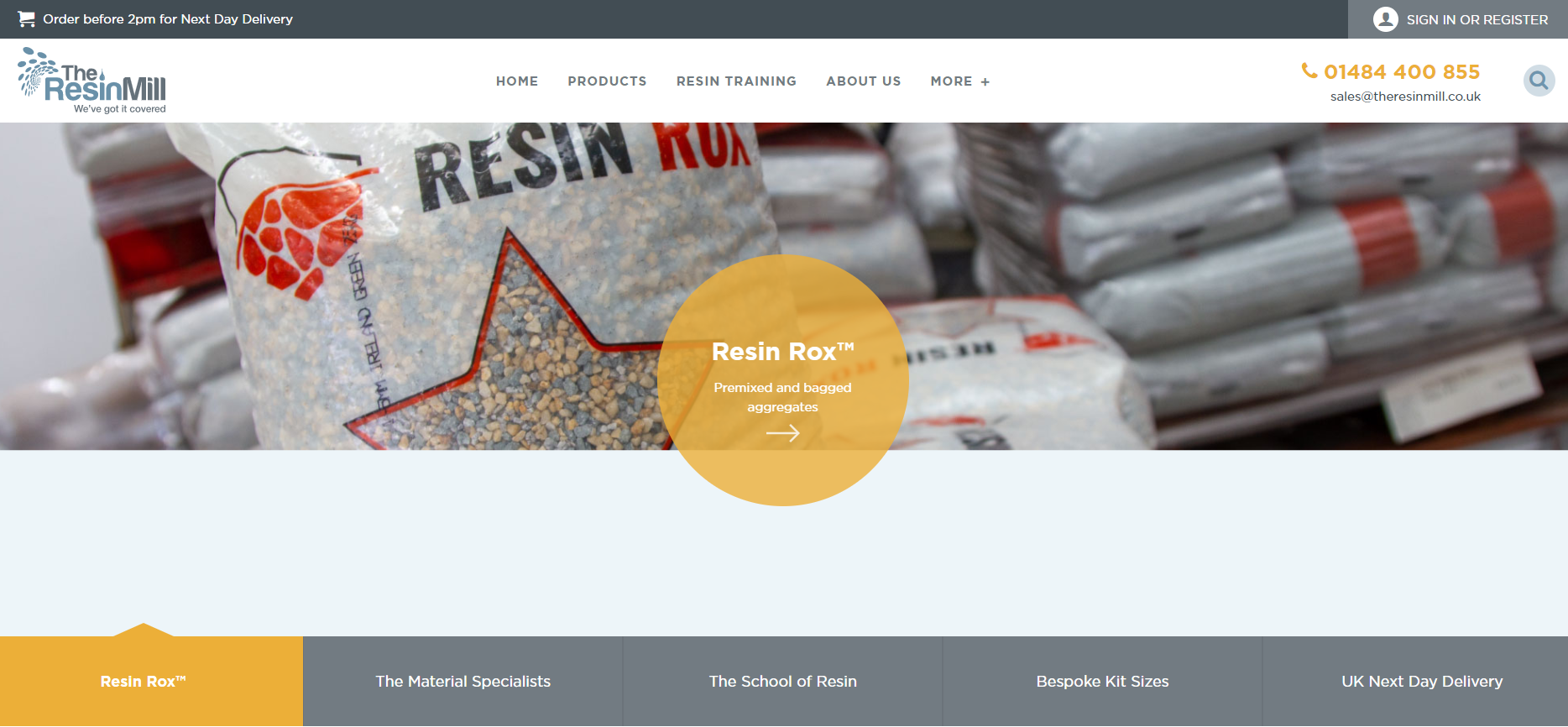 The Resin Mill Website
