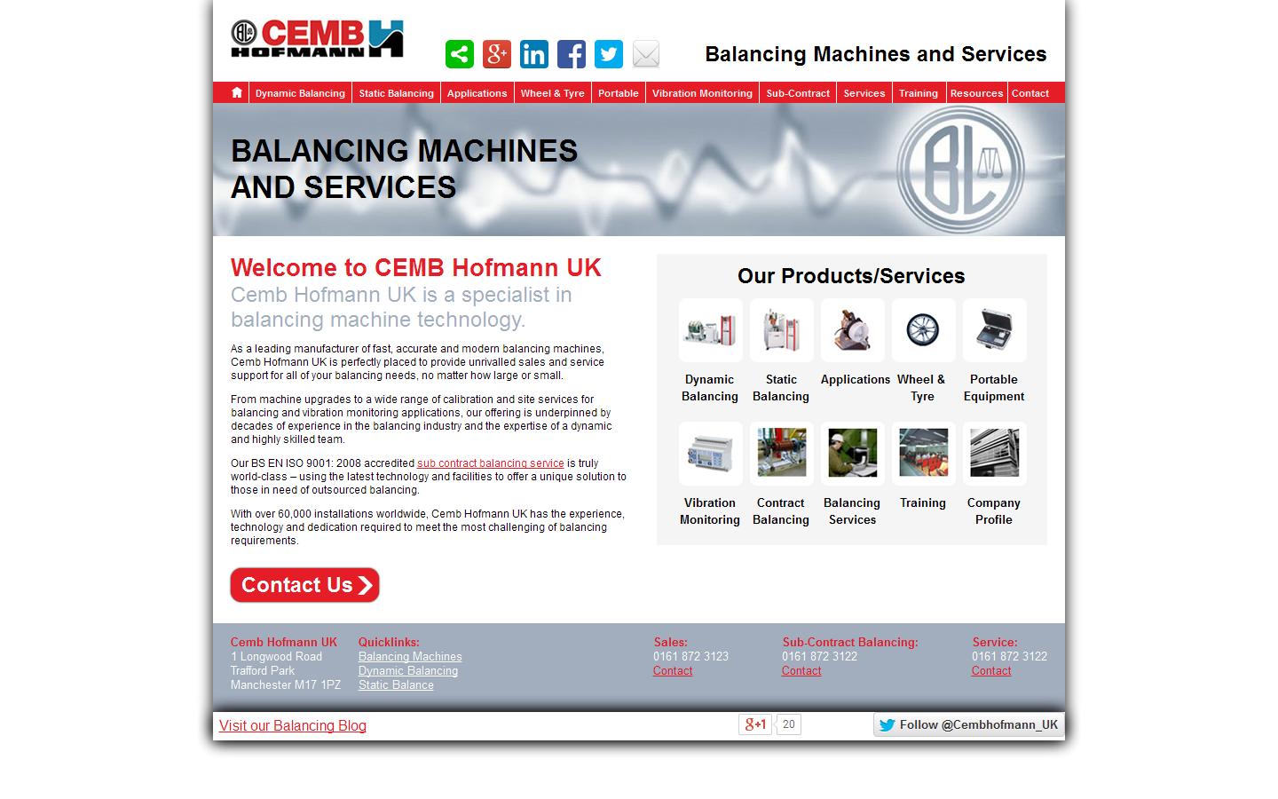 CEMB Hofmann UK Website