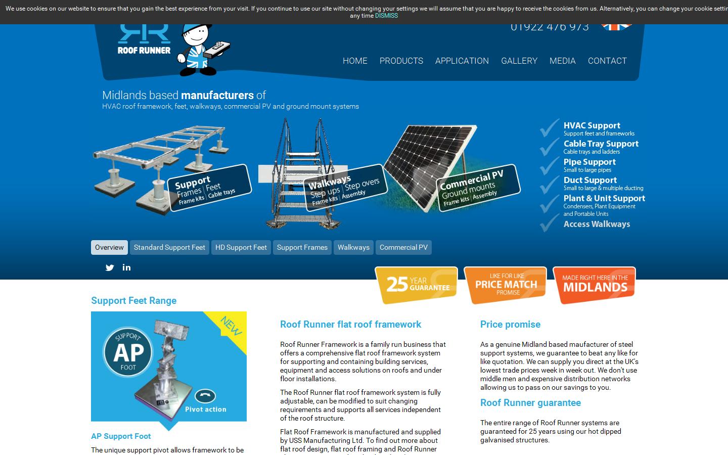 Roof Runner Website