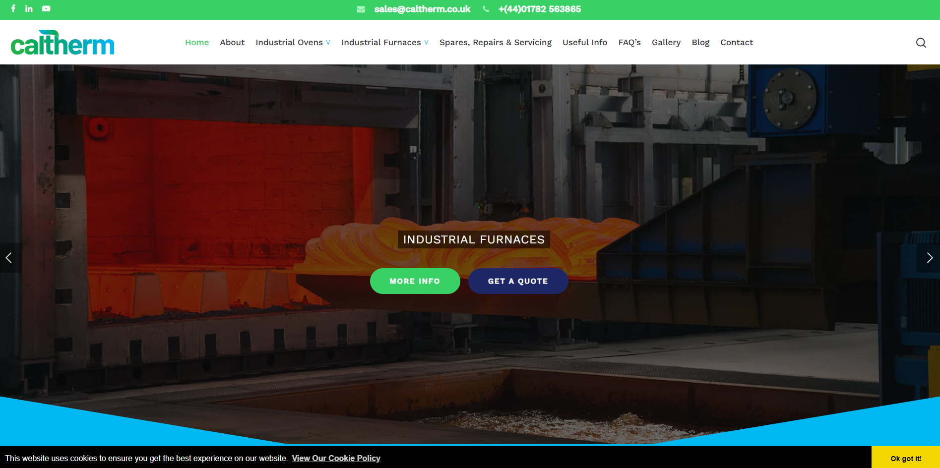 Caltherm (UK) Ltd Website