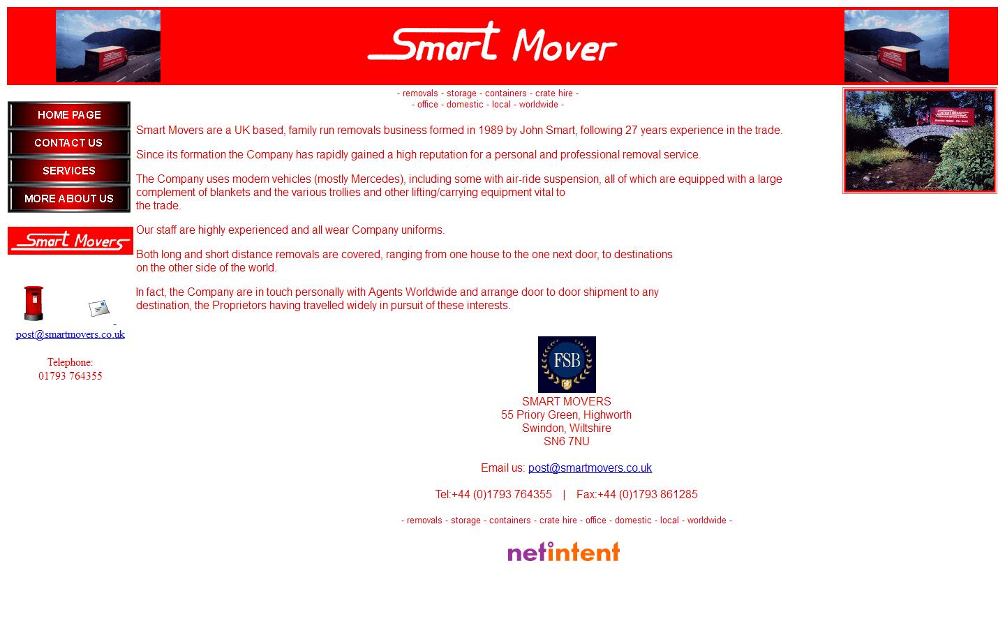SMART MOVERS Website