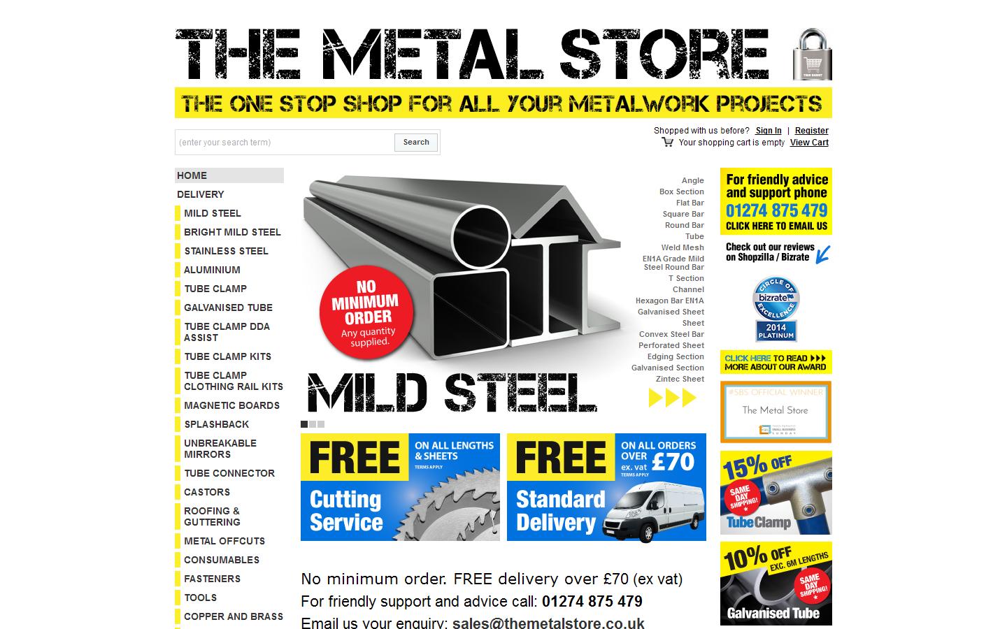 STAINLESS STEEL SUPPLIES Website