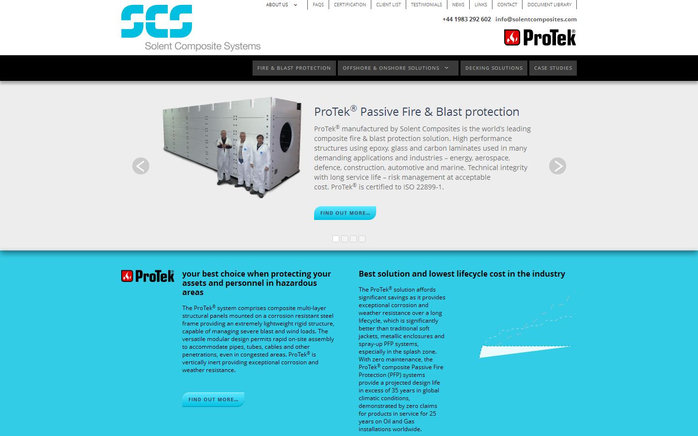 Solvent Composite Systems Website