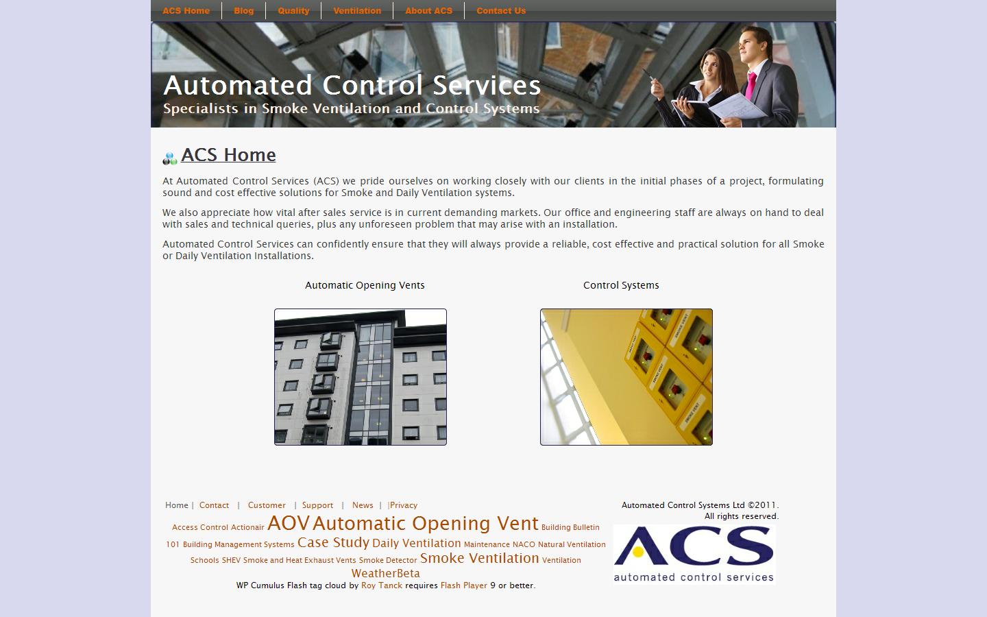 Automation Control Service Group Website