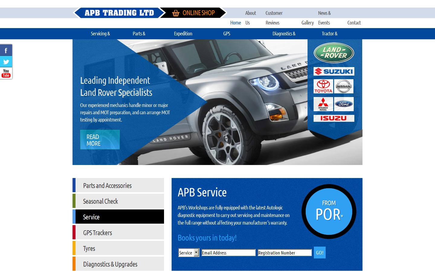 A P B Trading Website