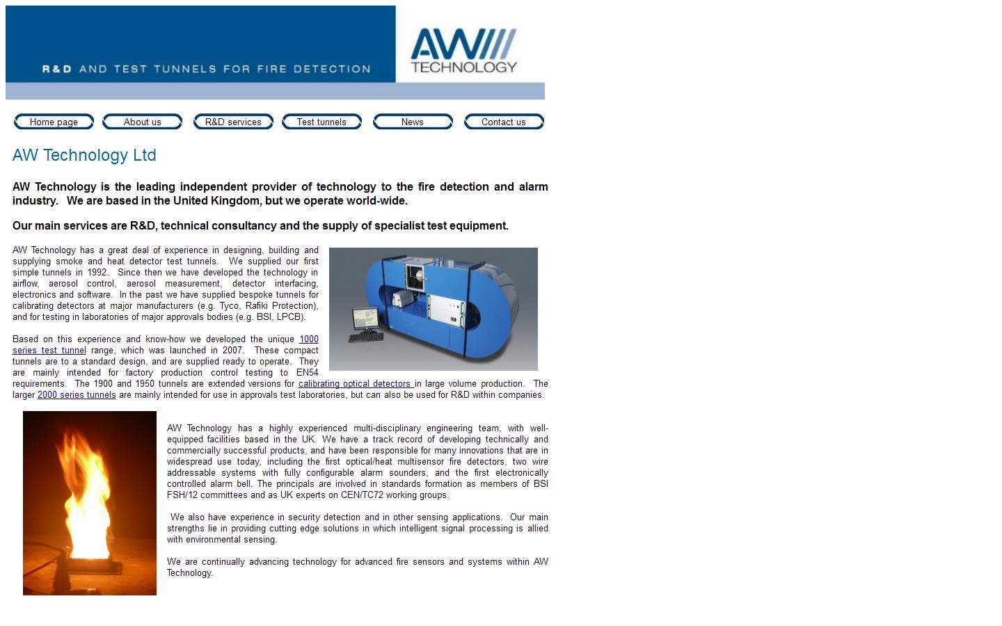AW Technology Website