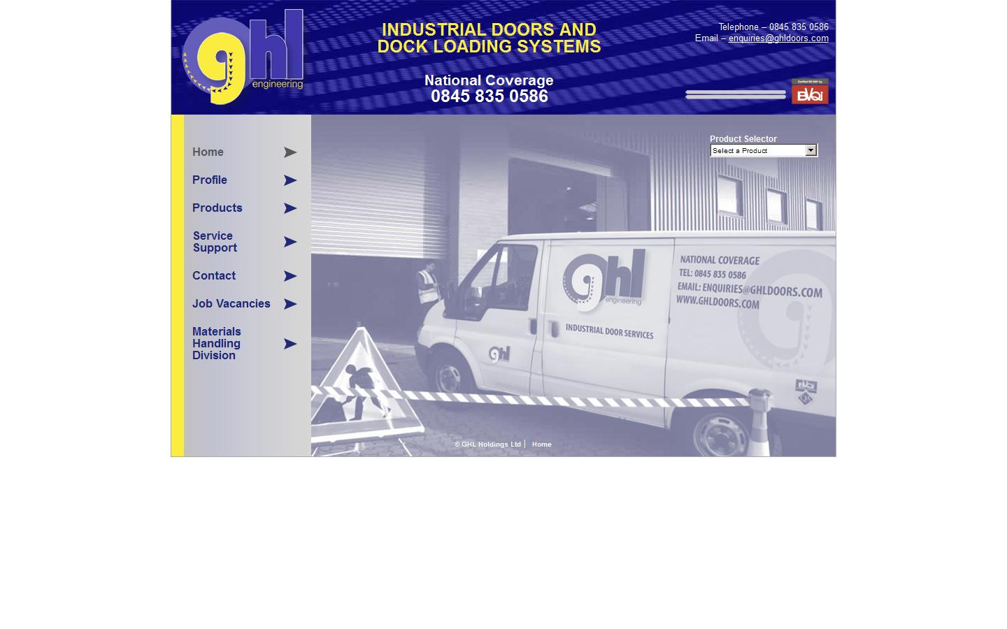 GHL Engineering Website