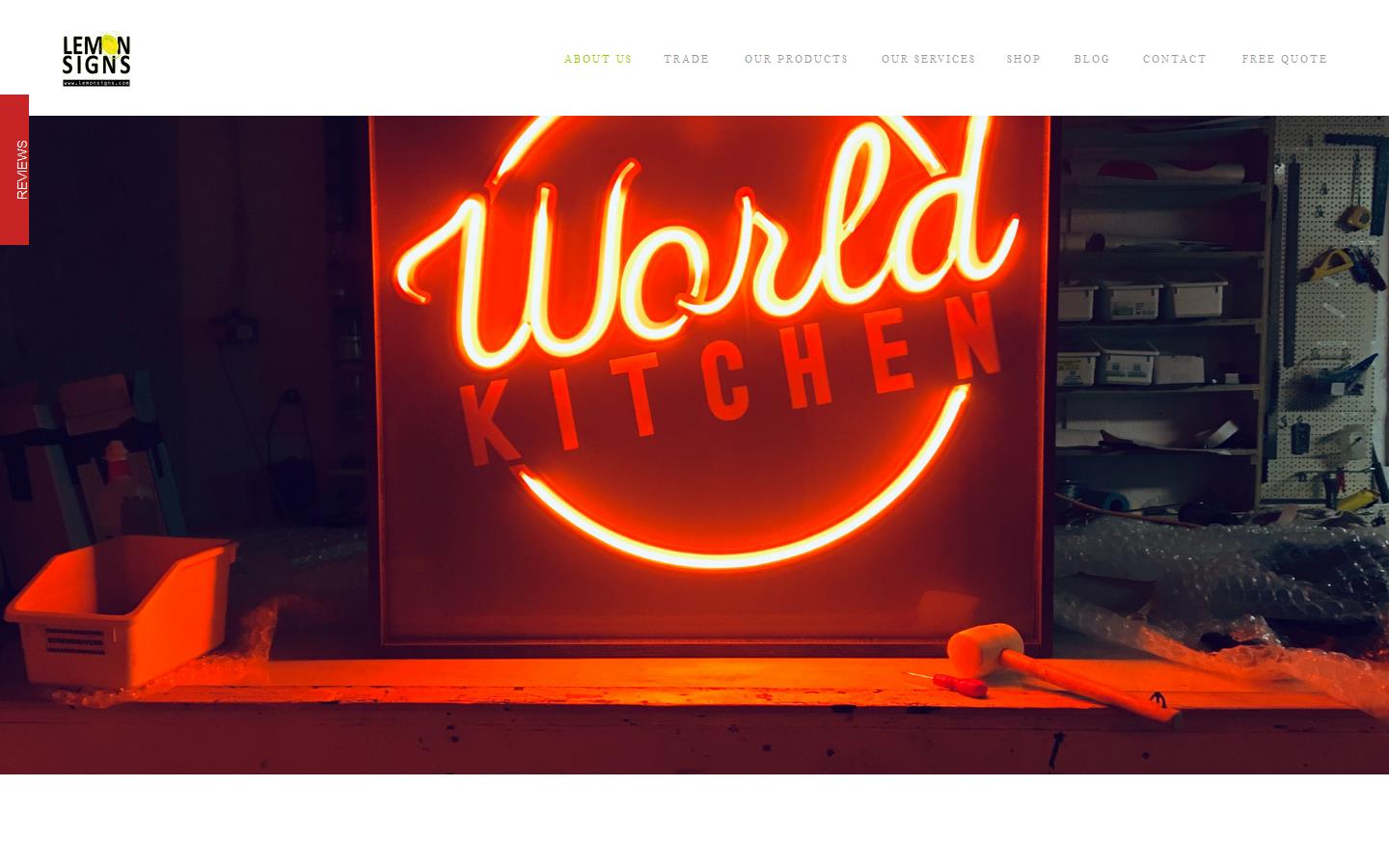 Lemon Signs Ltd Website