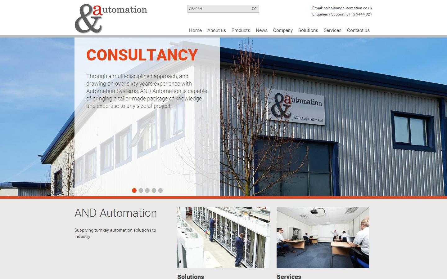 And Automation Website