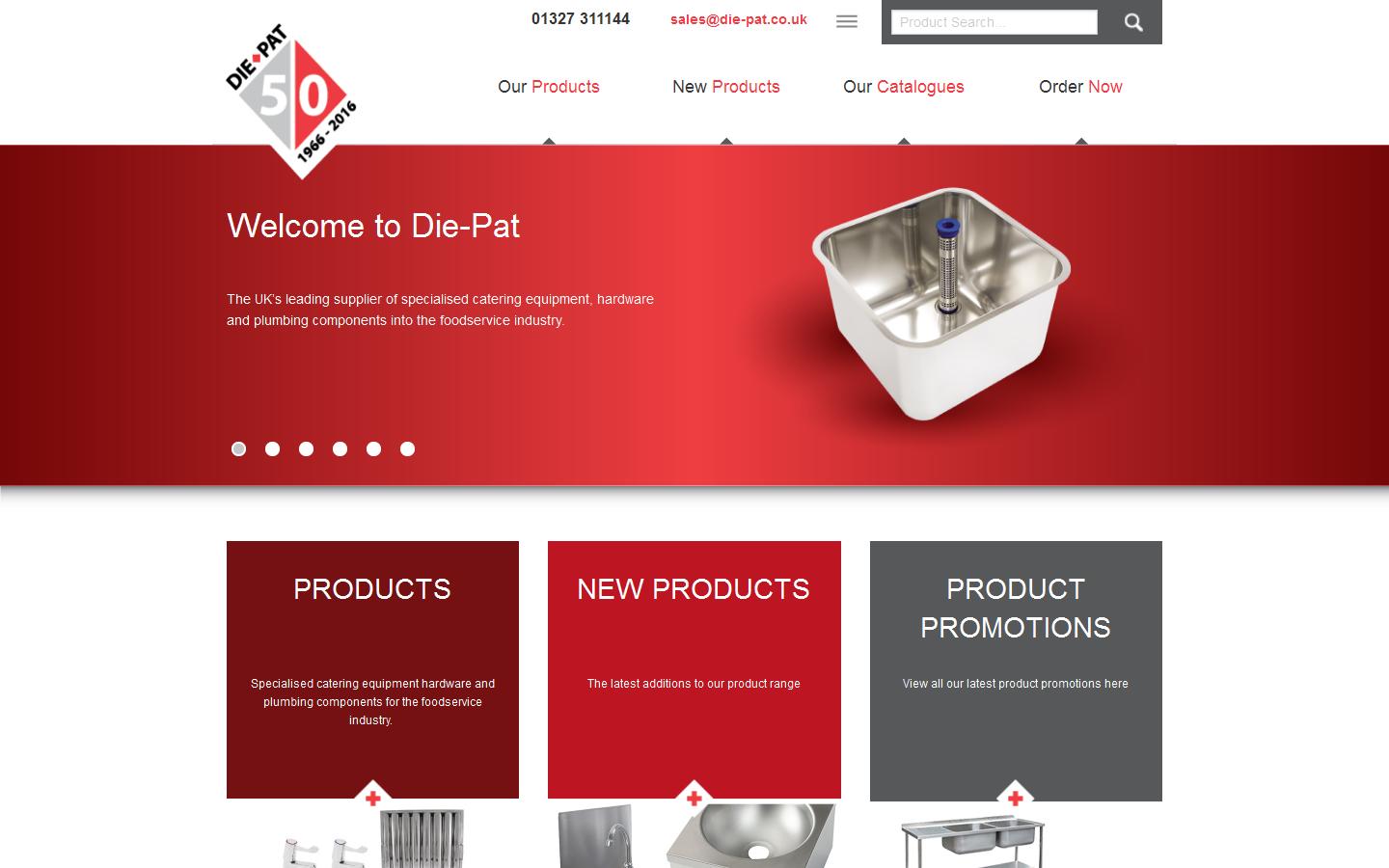 DIE PAT Divisions Ltd Website