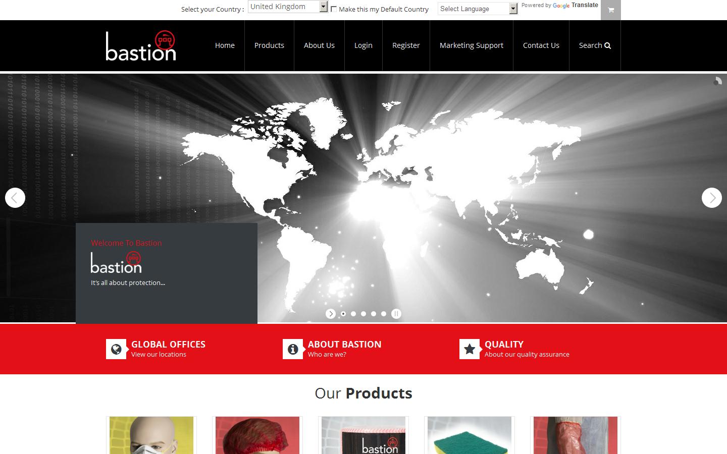 Bastion Europe Ltd Website
