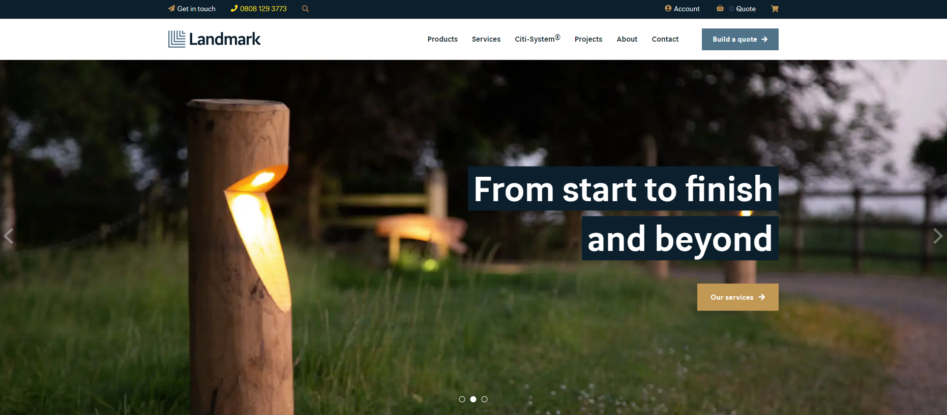 Landmark Signage & Wayfinding Website