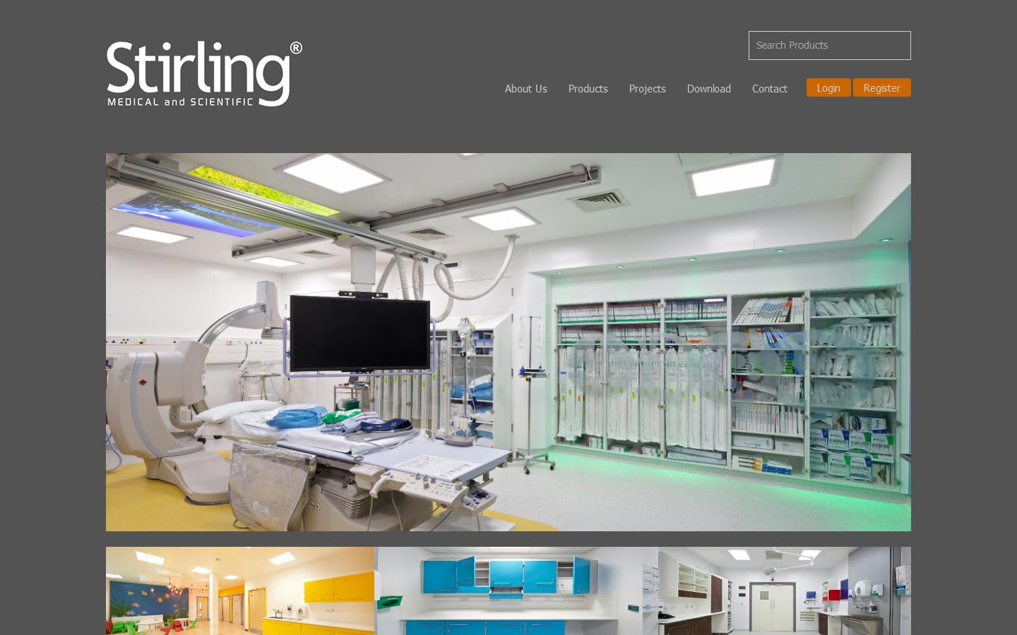 Stirling Medical & Scientific Ltd  Website