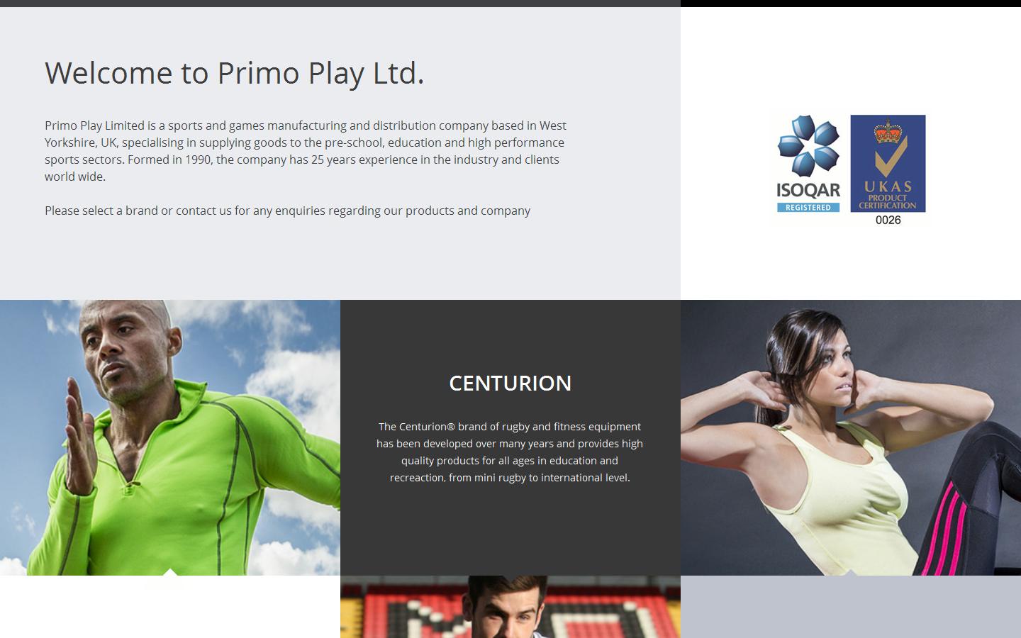 Primo Play Website