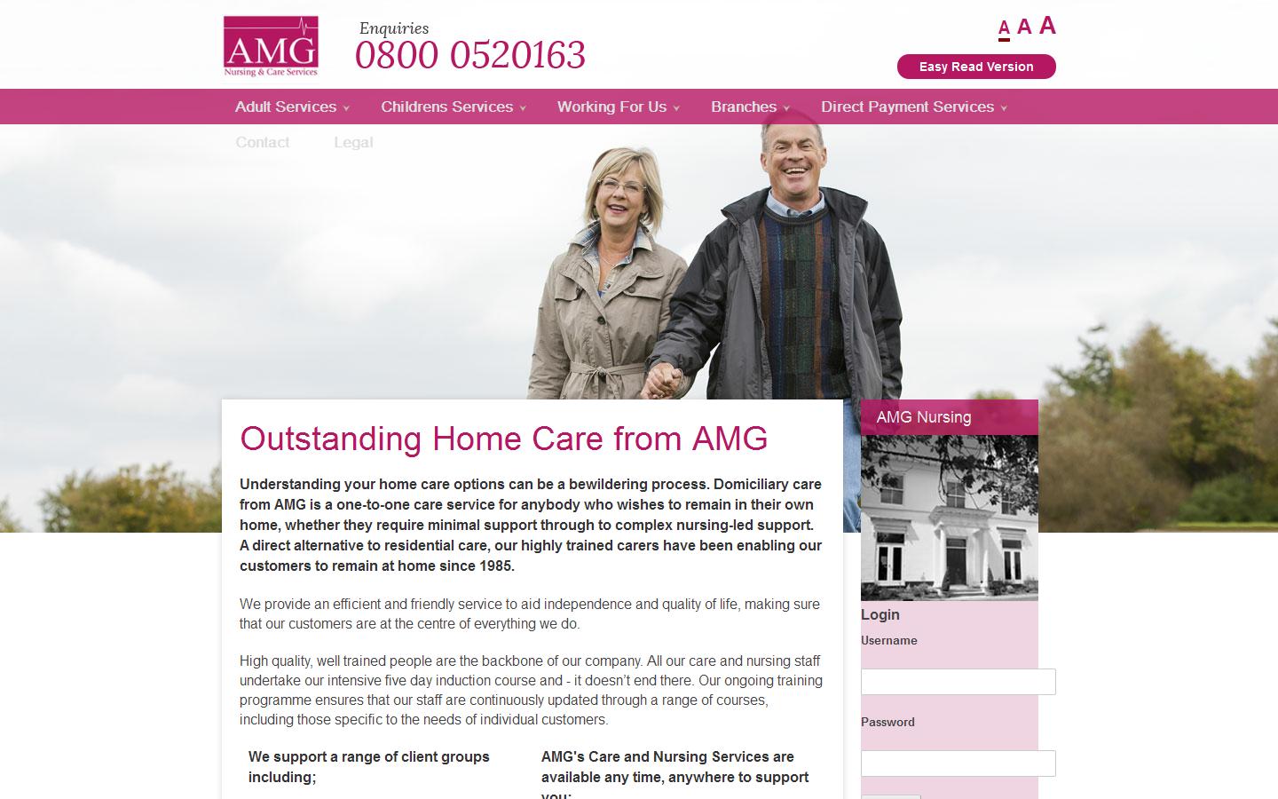 Amg Consultancy Services Ltd Website