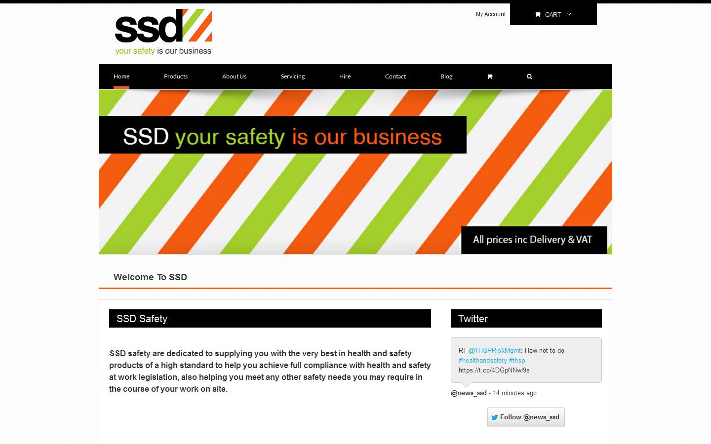 SSD Safety LTD Website