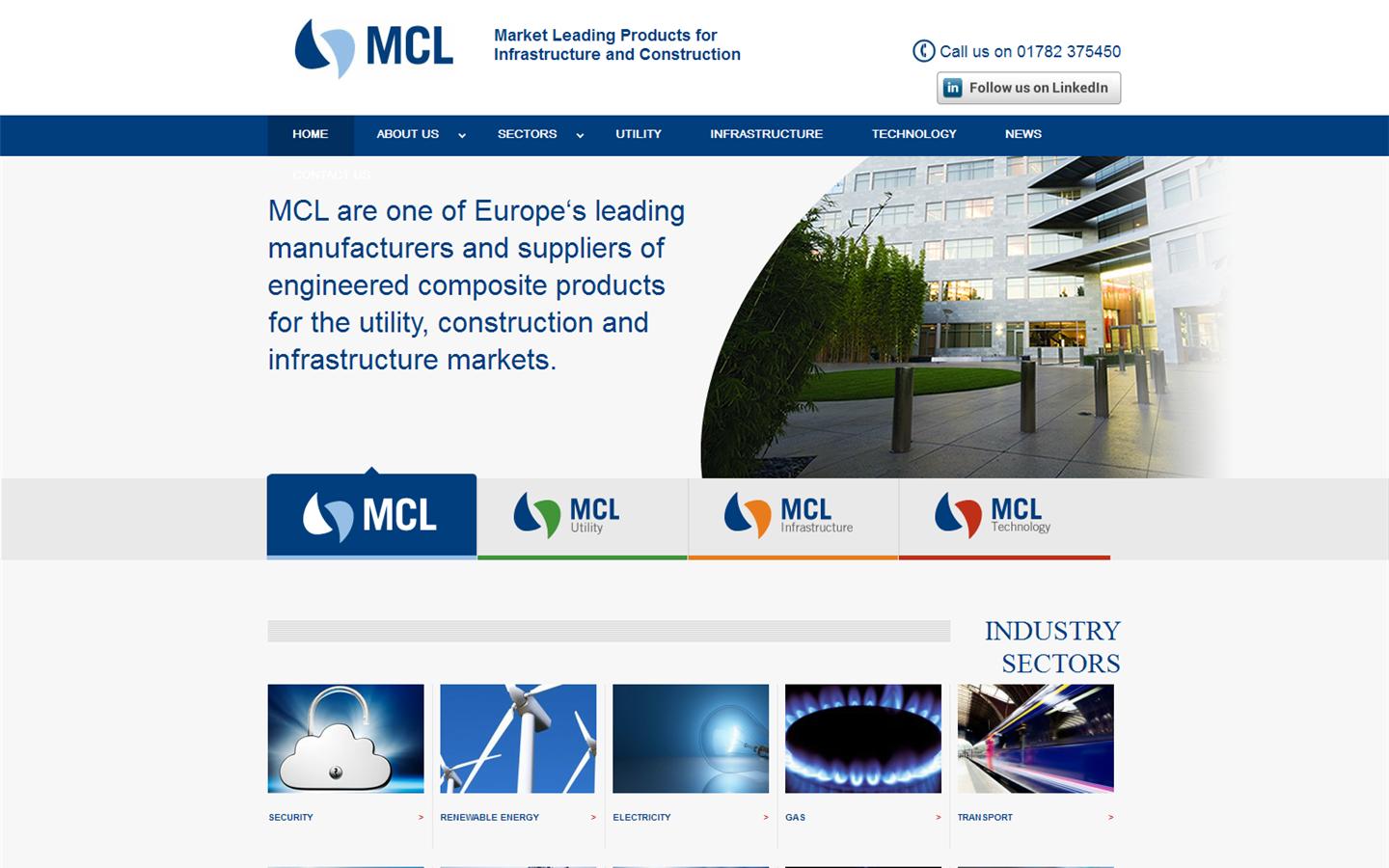 MCL Group Industries Ltd Website