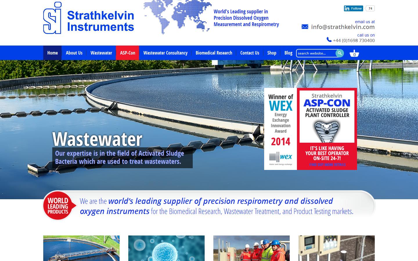 Strathkelvin Instruments Limited Website