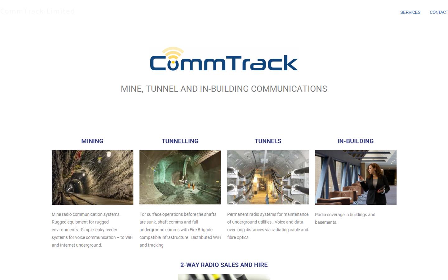 CommTrack Ltd Website