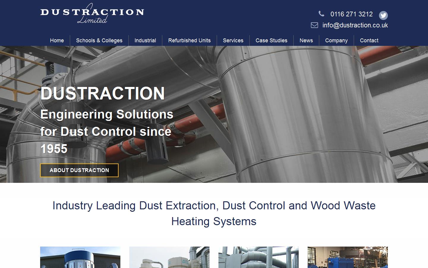 Dustraction Ltd Website
