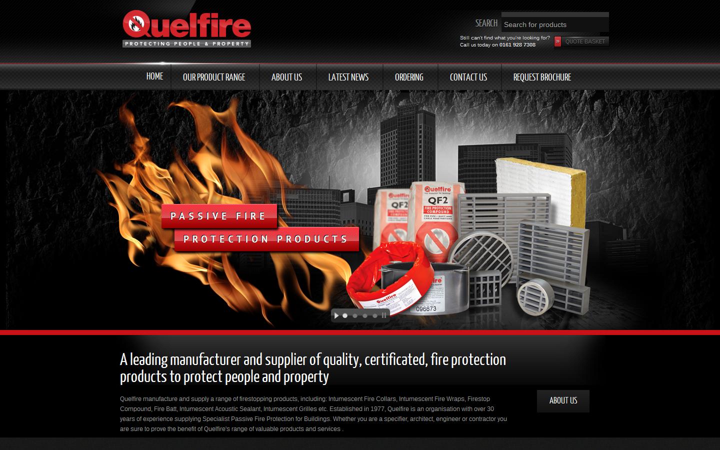 Quelfire Website