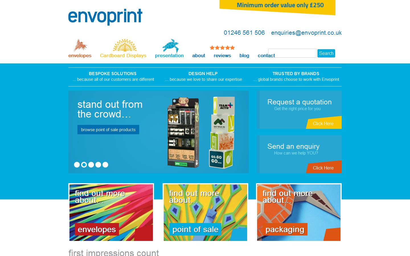 Envoprint Website