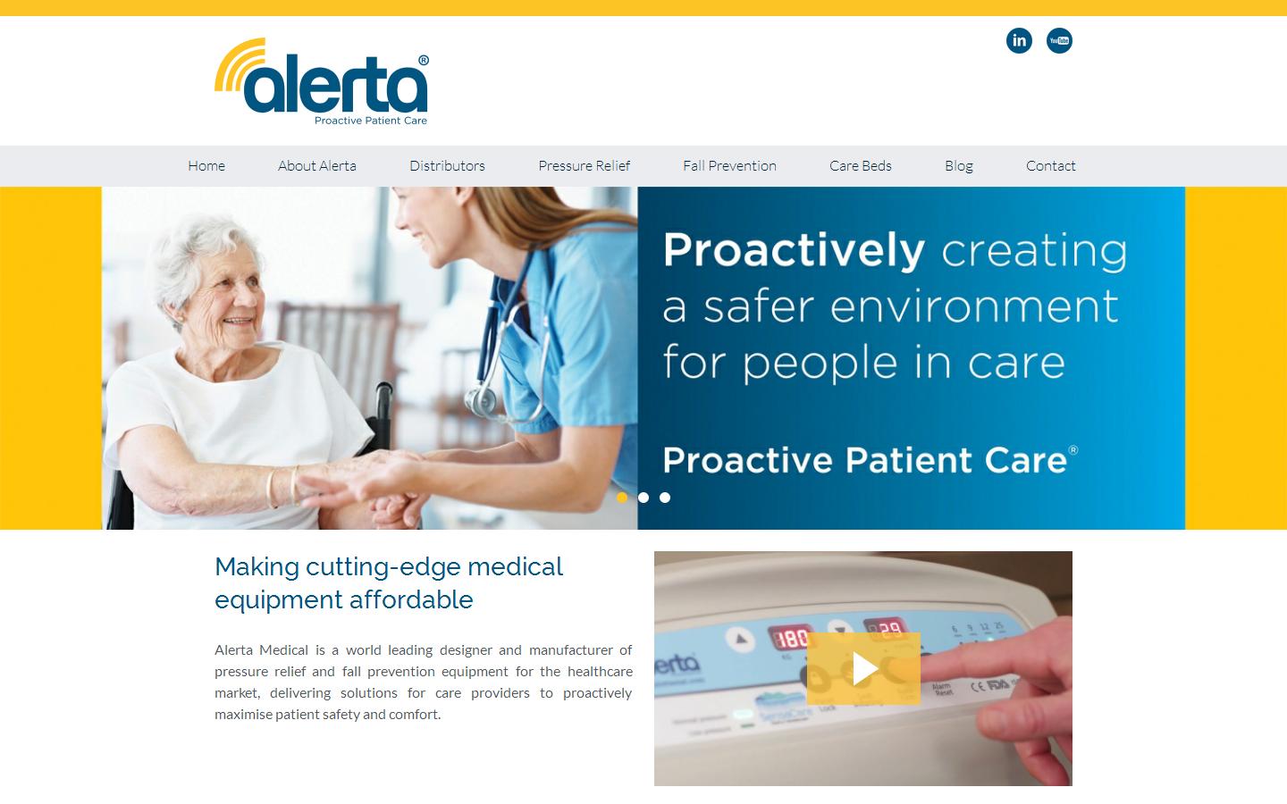 Alerta Medical Website