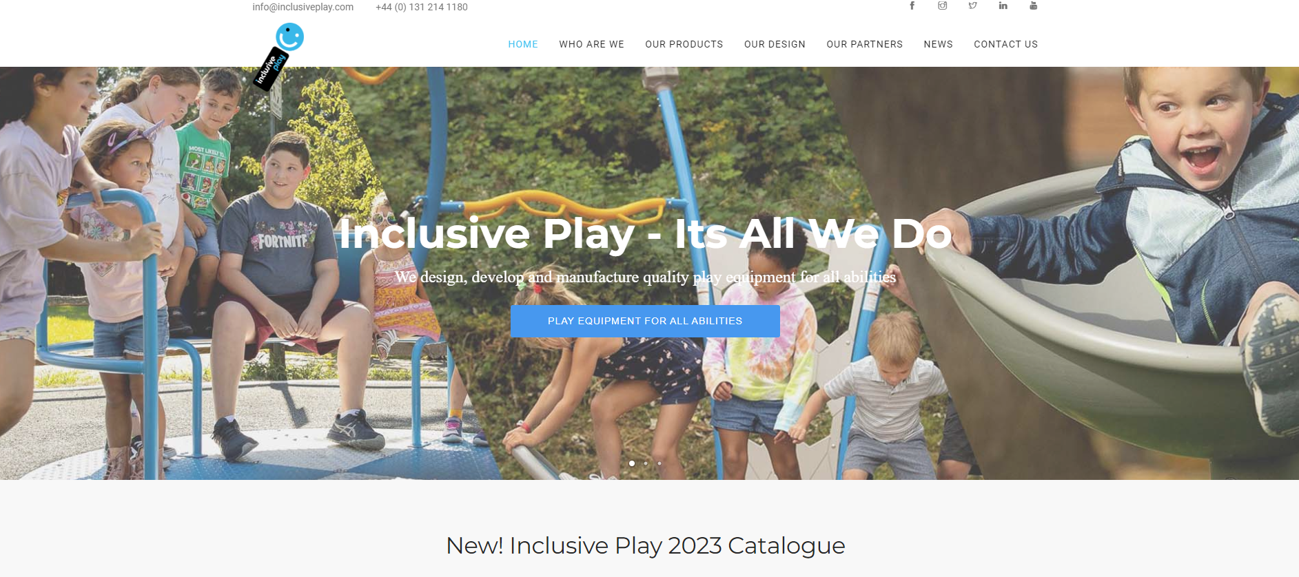 Inclusive Play Website