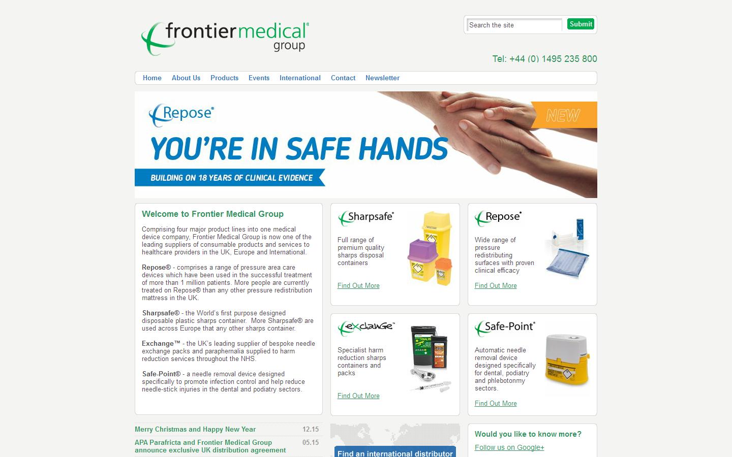 Frontier Medical Group Website