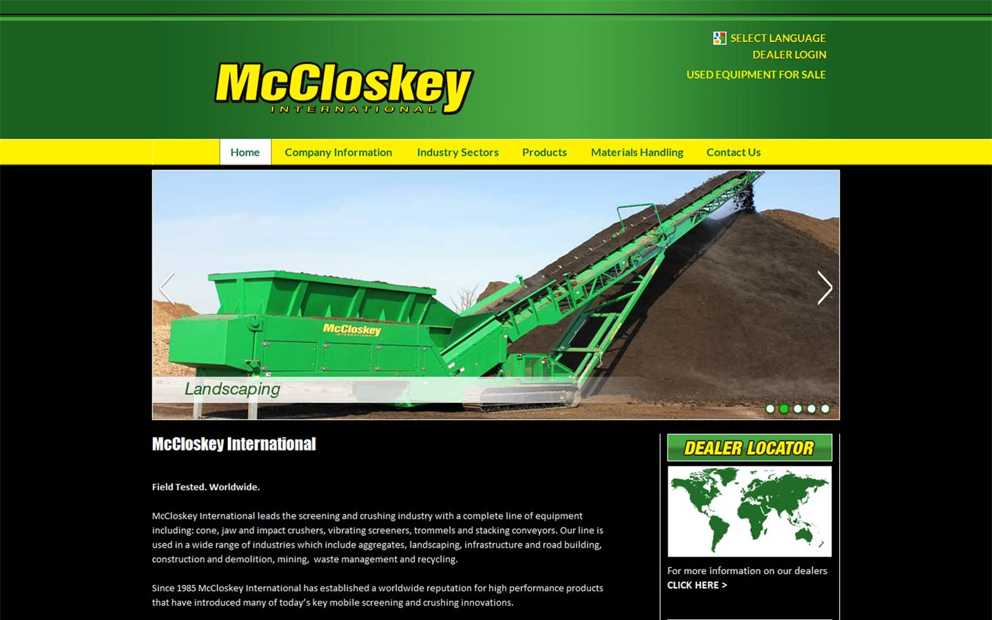 McCloskey International Website