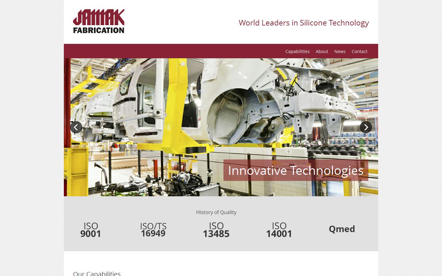 Jamak Fabrication Website