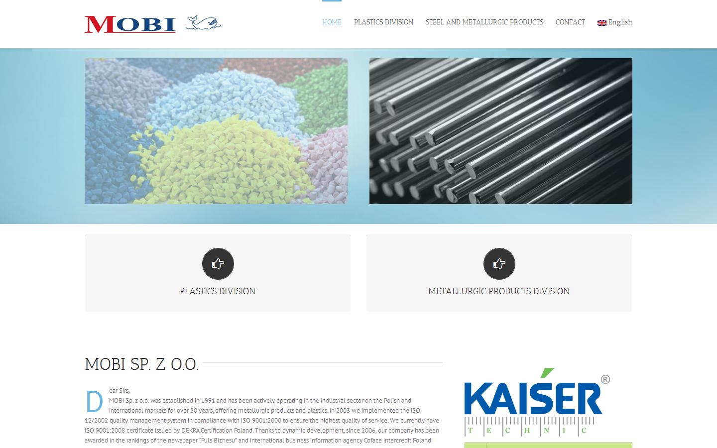 Mobi Sp. z o.o. Website