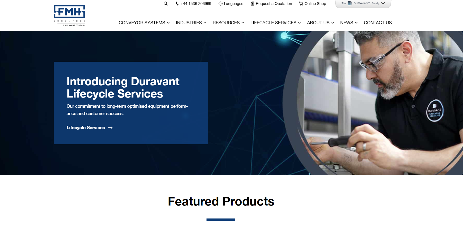 FMH Conveyors Website