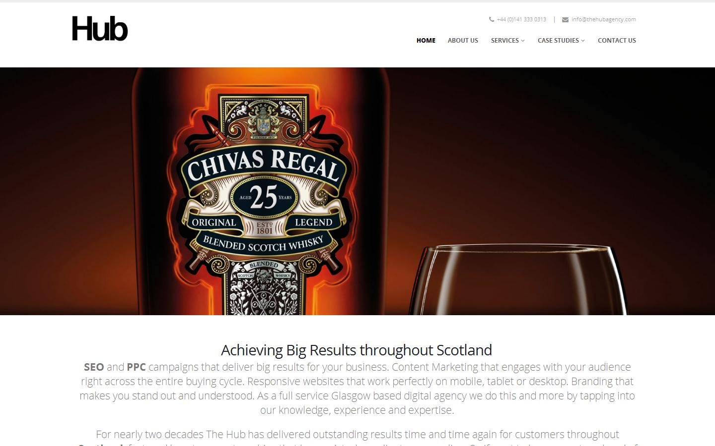 The Hub Agency Website