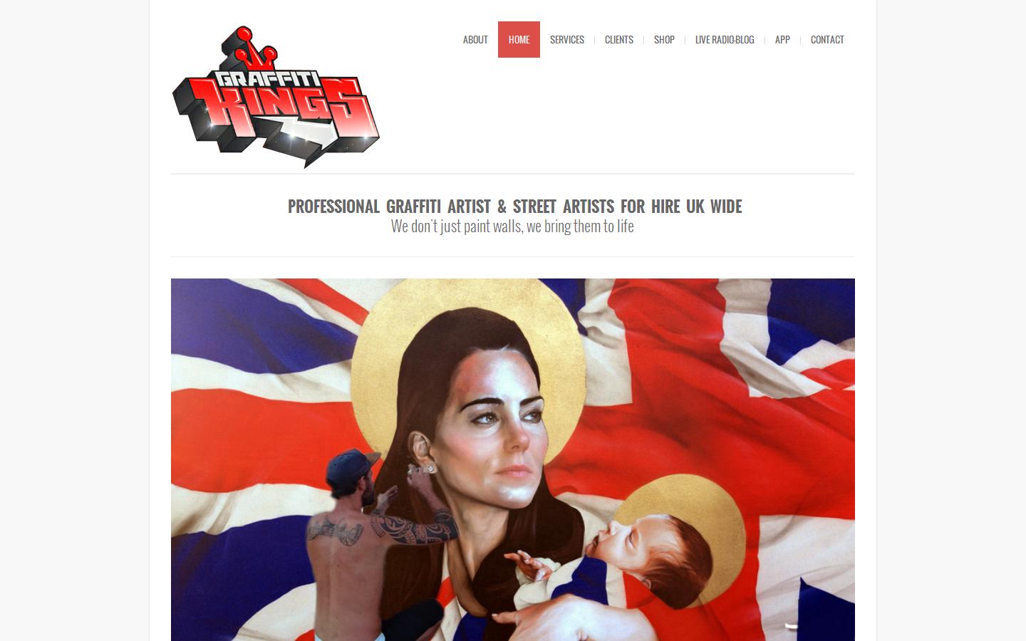 Graffiti Kings Website