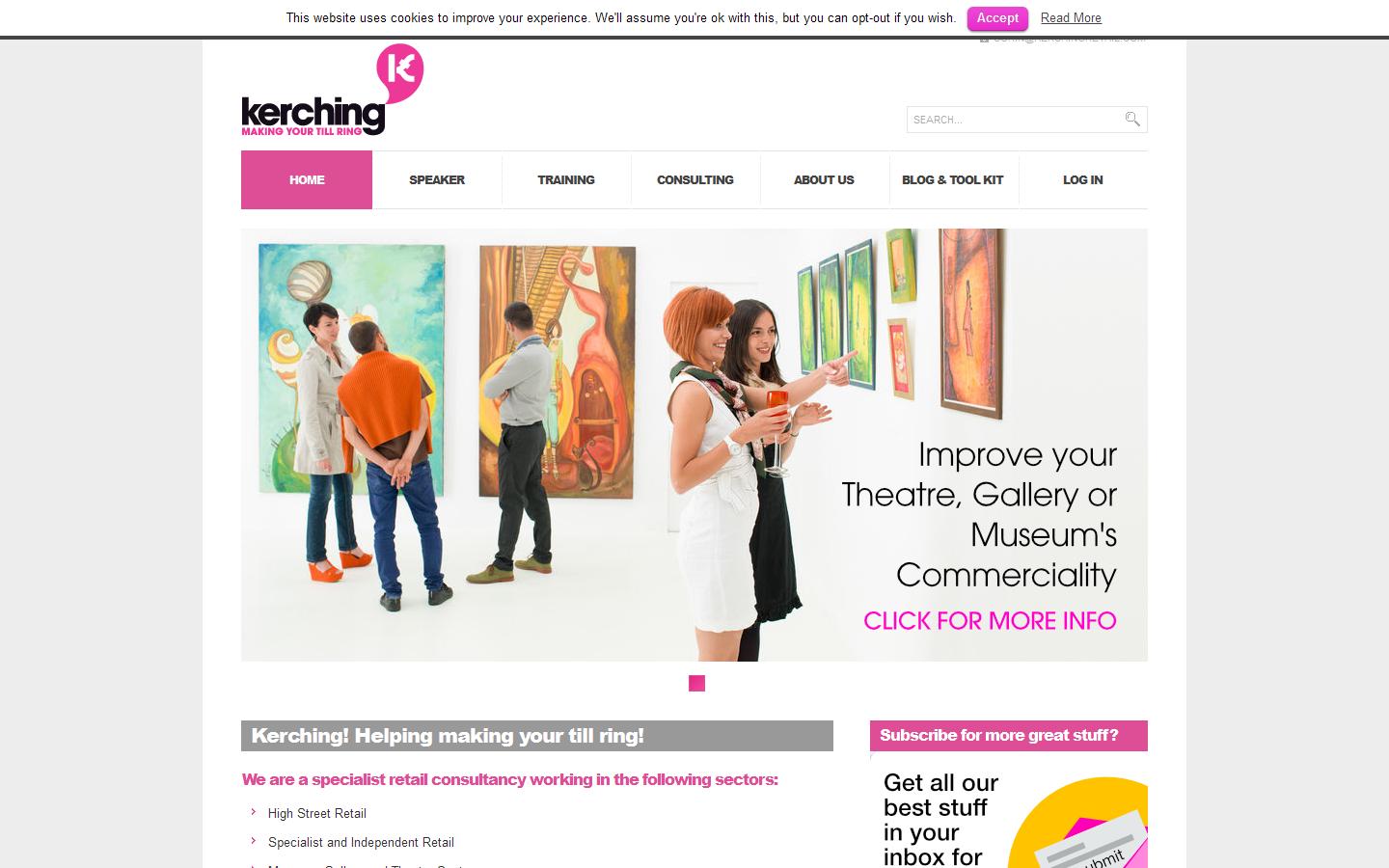 Kerching Retail Website