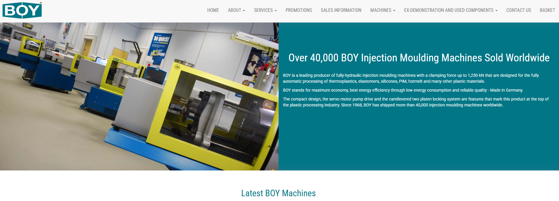 Boy Ltd Website