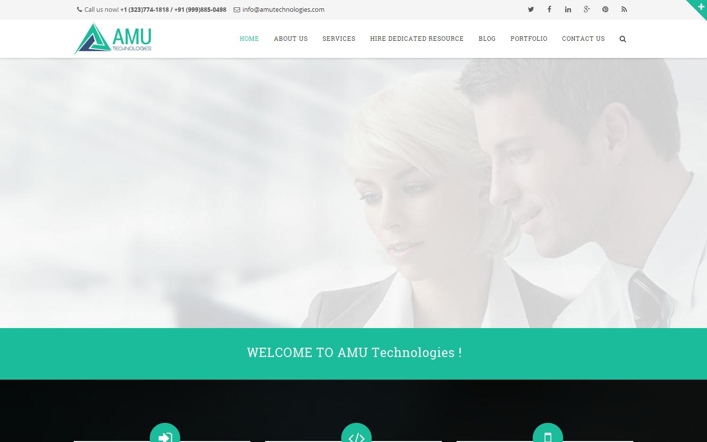 AMU Technologies Website