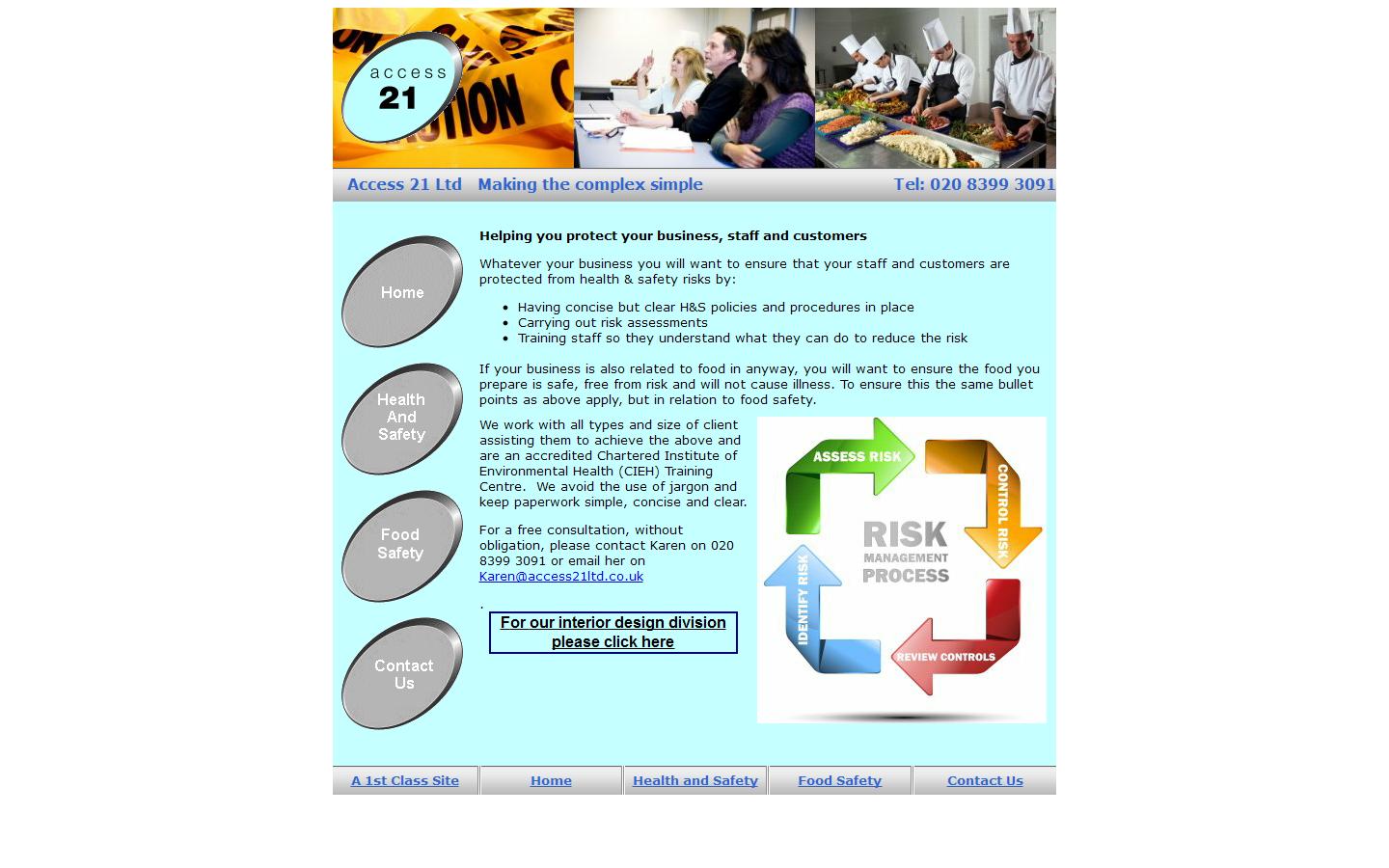 Access 21 Ltd Website