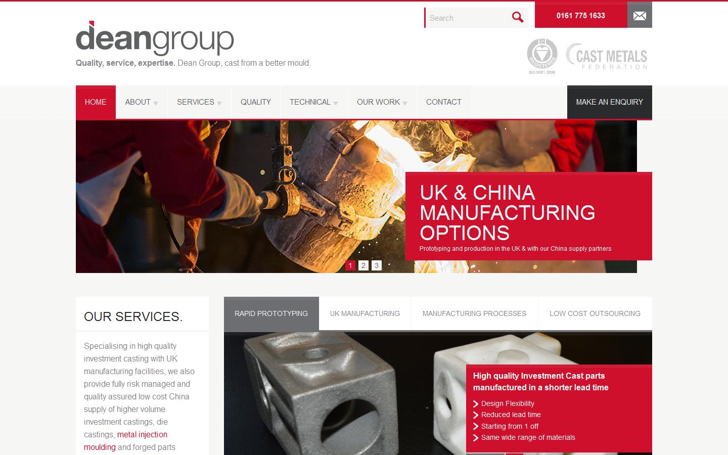 Dean Group International Ltd Website
