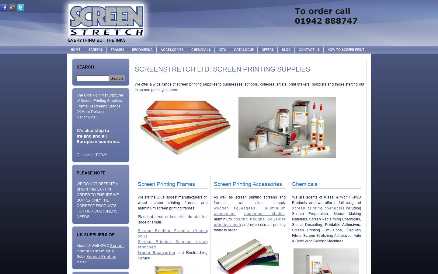 ScreenStretch Website