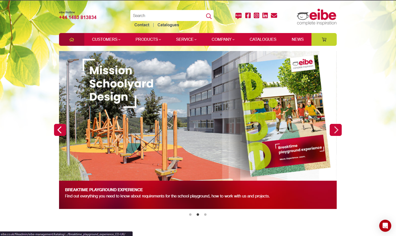 Eibe Play Ltd Website
